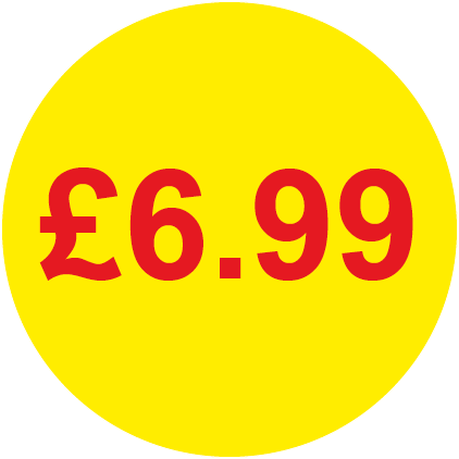£6.99 Round Price Labels