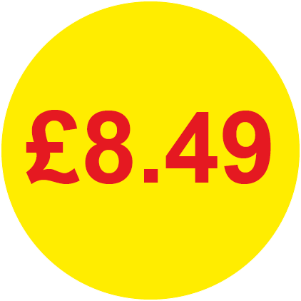 £8.49 Round Price Labels