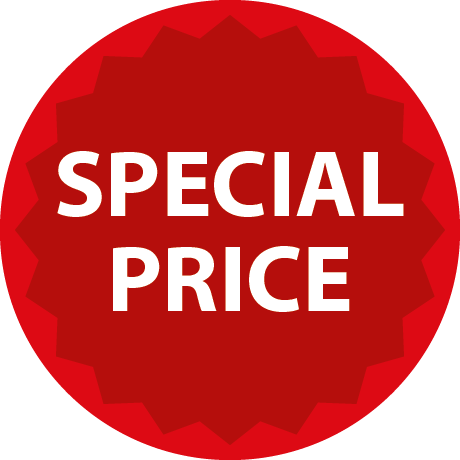 Special Price Round Labels With Detail