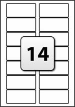 address labels flexi labels 14 labels per sheet