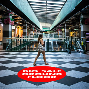 Promotional Floor Stickers