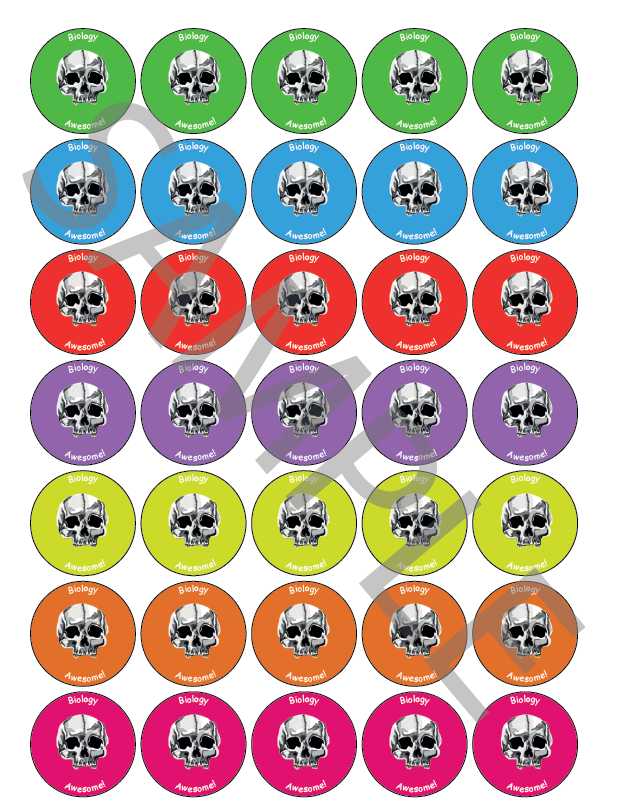 Biology School Subject Labels