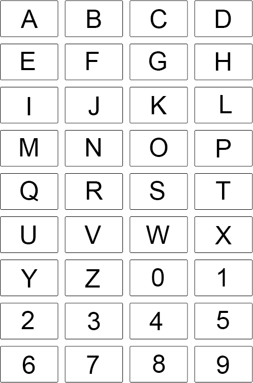 thumbnail image 2 of A4 Vinyl Letter & Number Sticker Sheet – Waterproof – A-Z, 0-9 – Black – Car Decal 2 of 5