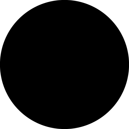 Black Dot Identification Round Labels