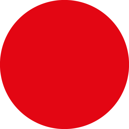 Red Dot Identification Round Labels