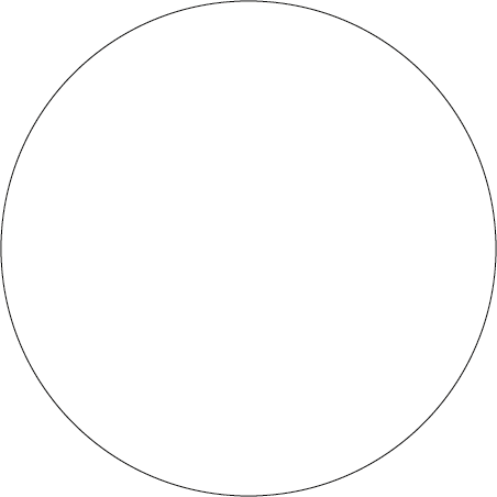 White Dot Identification Round Labels