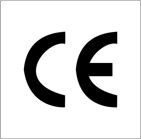 C E Inspection Square Labels