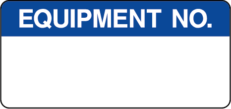 Equipment No Quality Control Inspection Labels