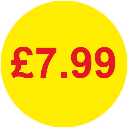 £7.99 Round Price Labels