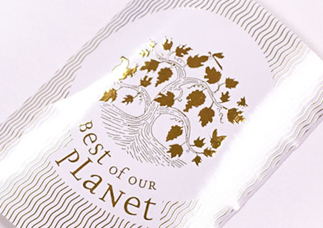 Touch of Metallic Foiling