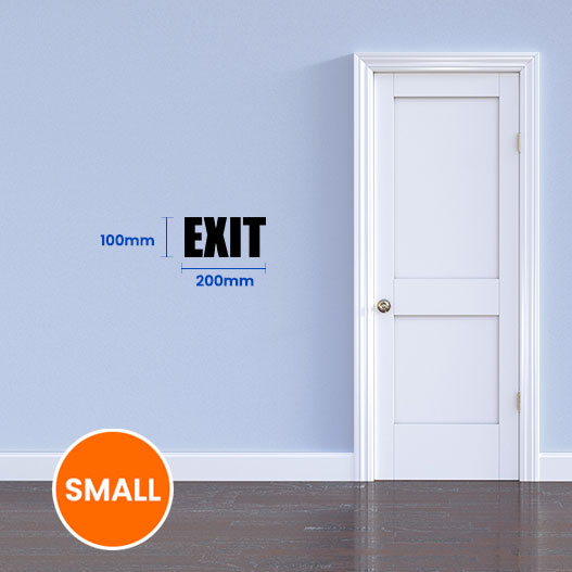 Exit Wall Sticker