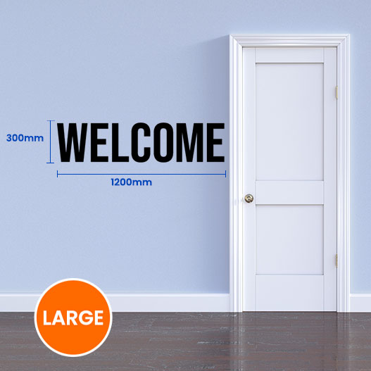 Welcome Wall Sticker