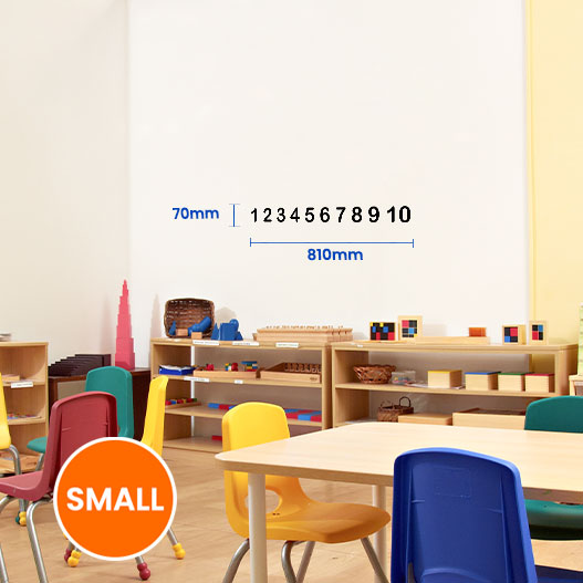 Numbers Wall Stickers