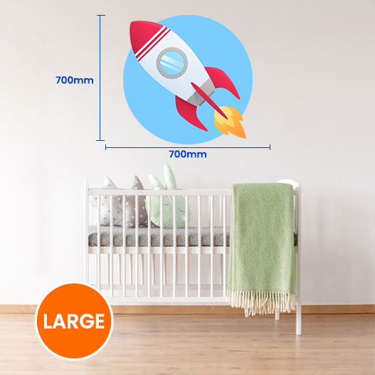 Rocket Wall Stickers