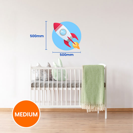 Rocket Wall Stickers