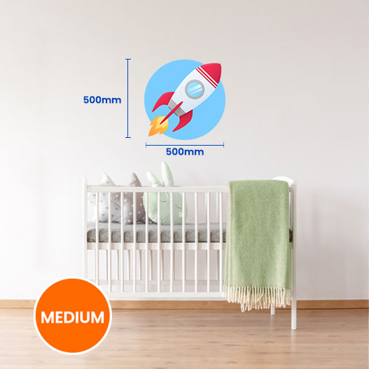 Rocket Wall Stickers