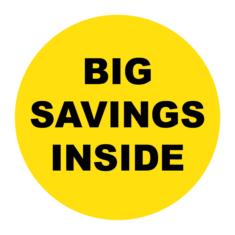 Big Savings Inside Promotional Anti-Slip Floor Vinyl Sticker