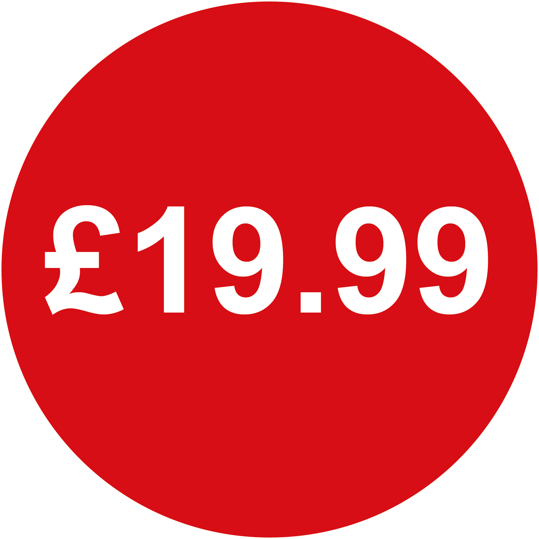 1000 Pack 1.5x1 Inch Red & Yellow Price Point Labels – $19.99 Books – Self-Adhesive – Labels And More