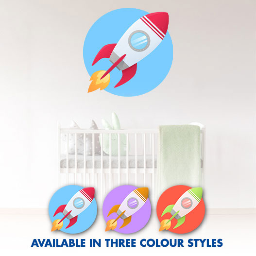 Rocket Wall Stickers