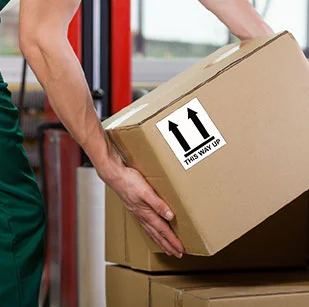 This Way Up Packaging Labels | Pre-Printed Designs | Flexi Labels