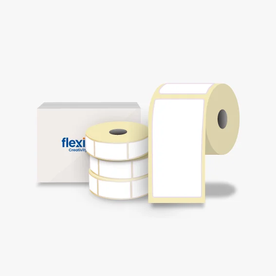 Rectangle Roll Rectangle Roll Labels | Plain & Printed | Flexi Labels