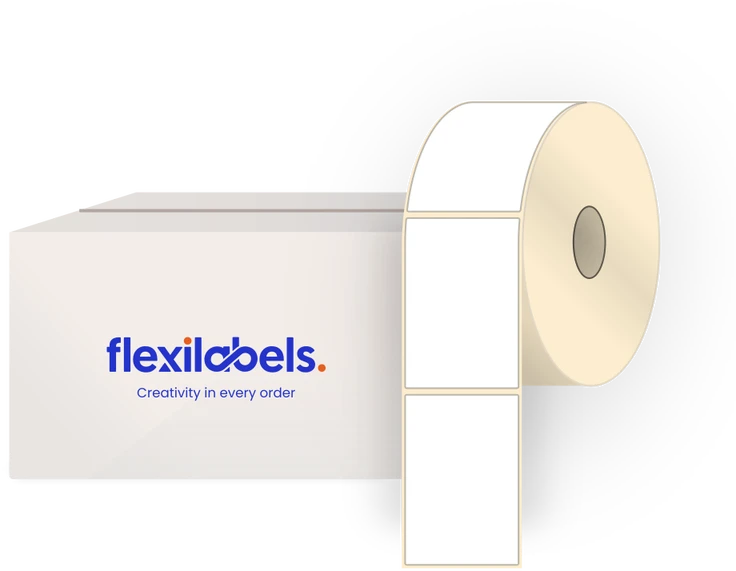 101.6 mm x 152.4 mm Rectangle Labels for Roll Label Printers - Flexi Labels