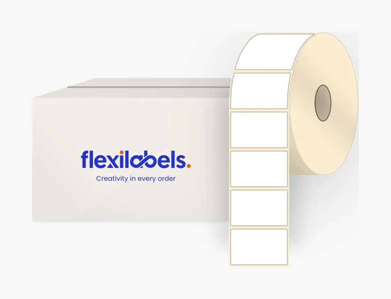 Project 64 Labels 102 mm x 64 mm Rectangle Labels for Roll Label Printers | Flexi Labels