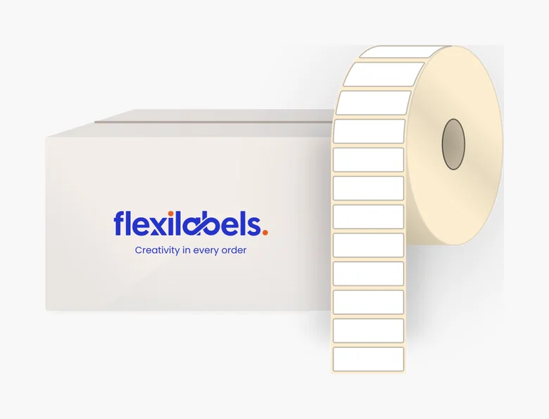 65 mm x 22 mm Rectangle Labels for Roll Label Printers | Flexi Labels