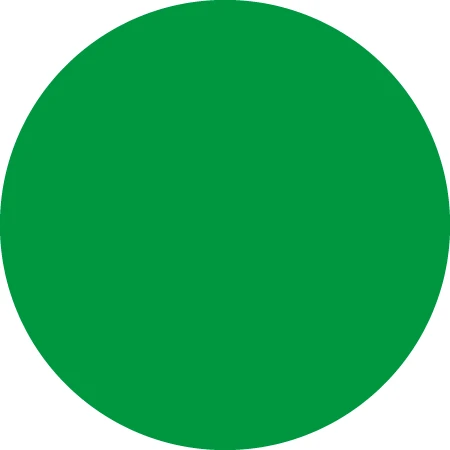 Green Dot Identification Round Labels | Flexi Labels
