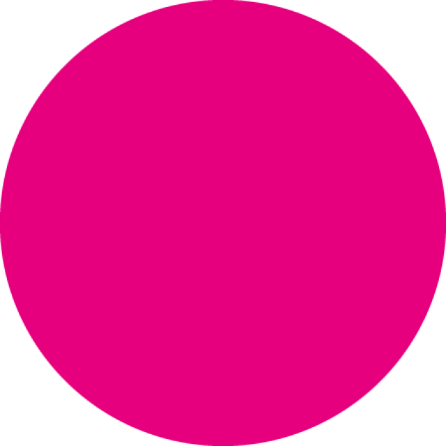 Pink Dot Identification Round Labels