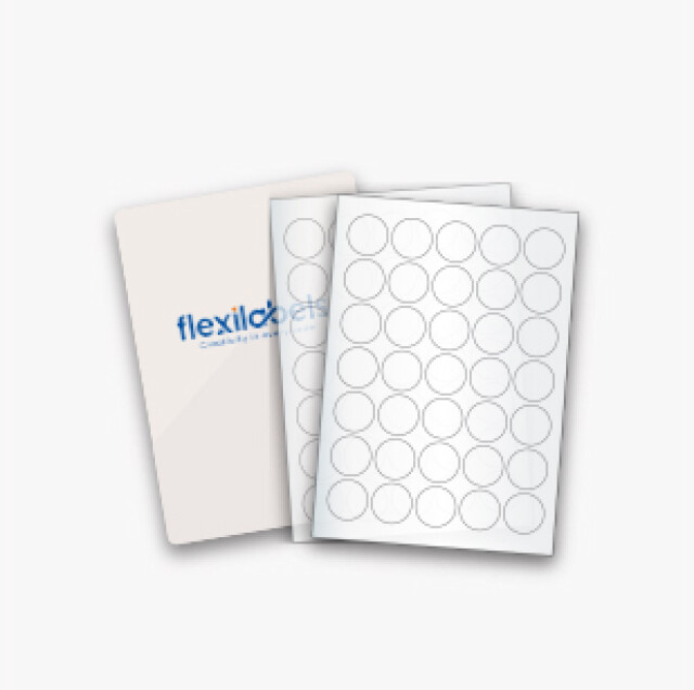 Matt Clear Vinyl, Permanent Adhesive Labels