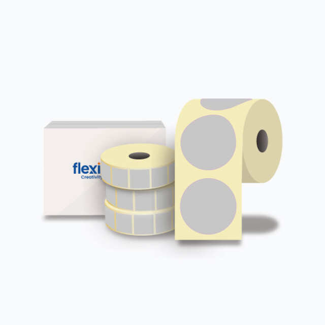 Thermal Transfer Neutral Stone Paper, Permanent Adhesive