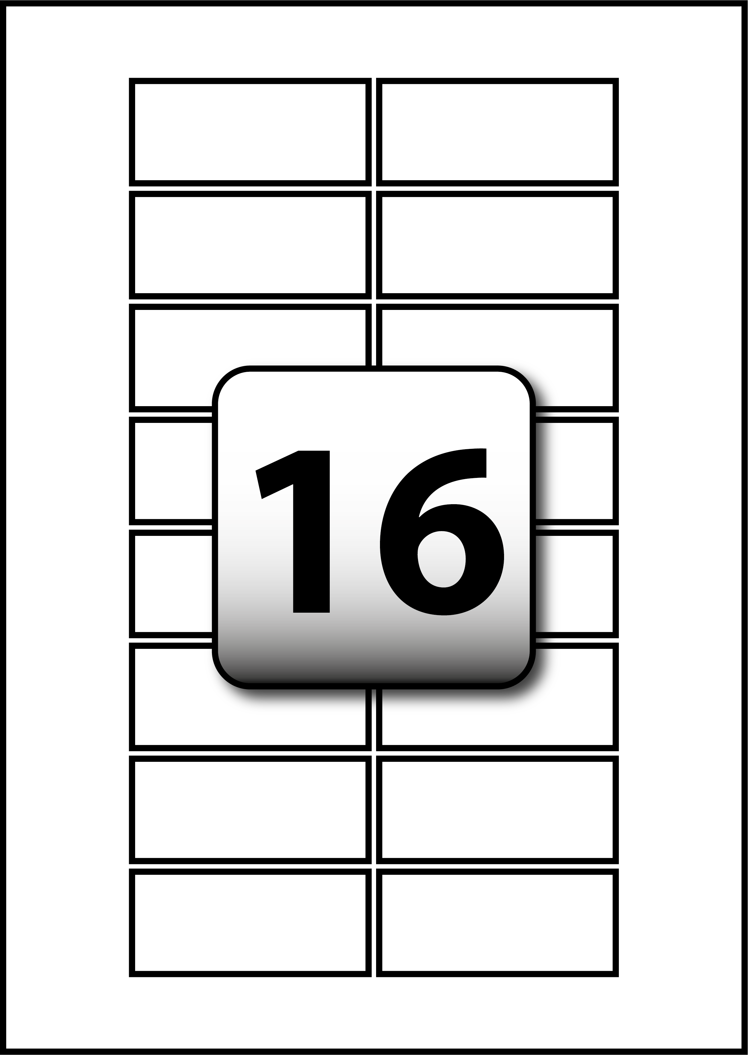 16 Labels Per Sheet Template Word