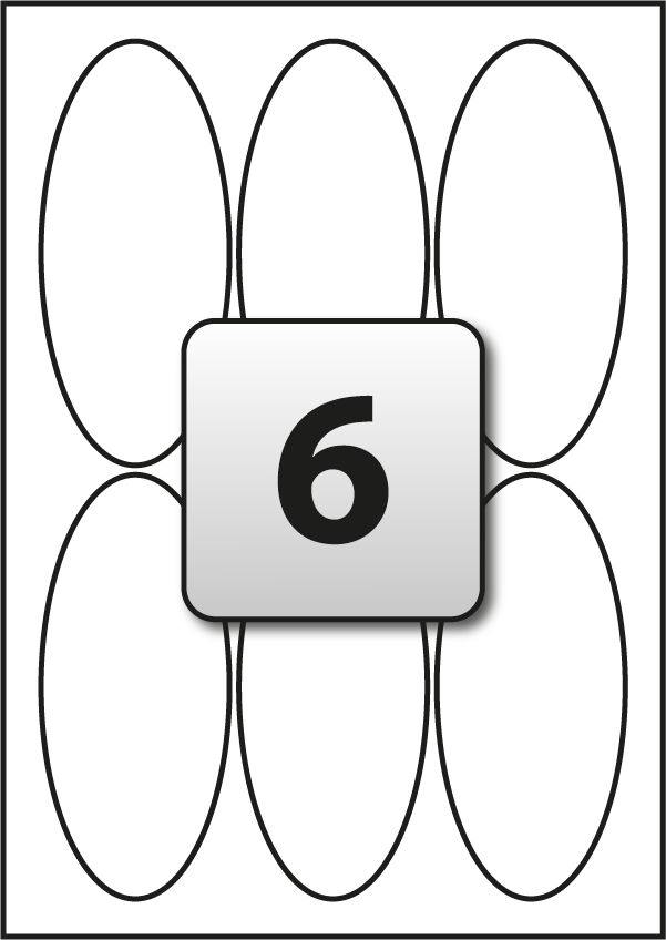 65 labels per page template